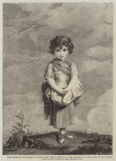 Lady Gertrude Fitzpatrick by Joshua Reynolds
